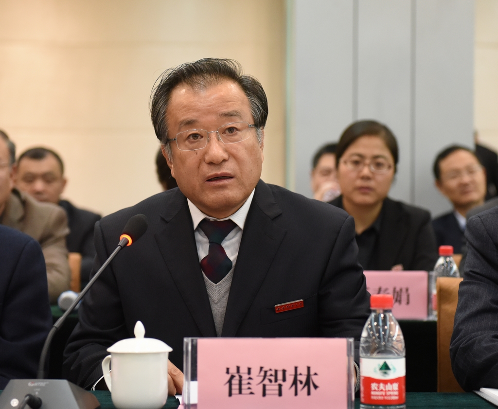 党委书记崔智林出席会议并致辞